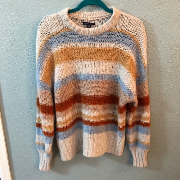 American Eagle Outfitters Sweaters - American Eagle stripe pullover sweater